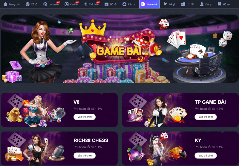 Game Đánh Bài Online Đổi Tiền Mặt