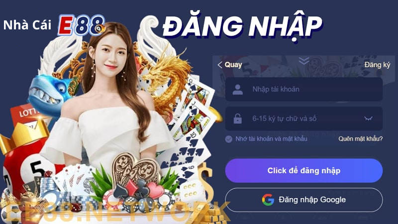 Quy Trình Đăng Nhập Vào Nhà Cái E88