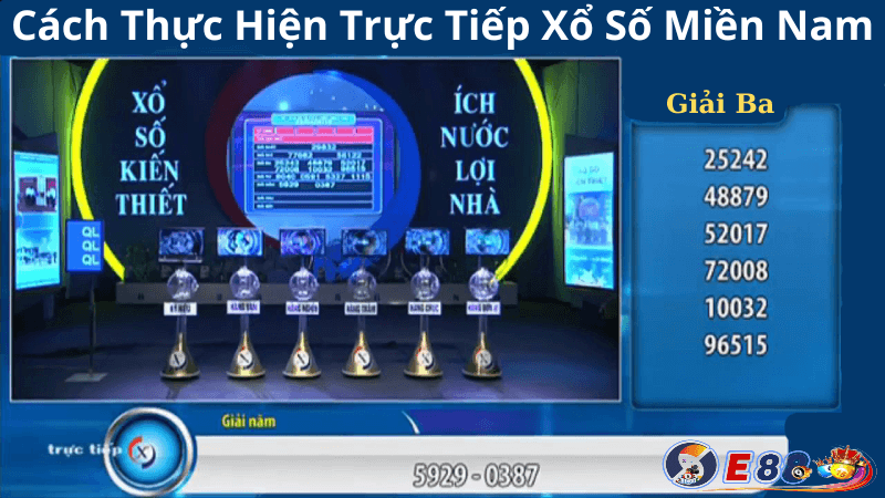 Trực Tiếp Xổ Số Miền Nam